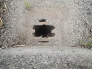 橋梁 排水桝 破損