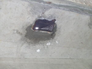 橋梁 排水 伝い水 漏水 飛沫水 状況 施工前