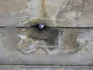 橋梁 排水 伝い水 漏水 飛沫水 状況 施工前