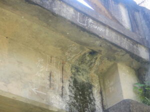 橋梁の既設排水装置の腐食、漏水、破損、伝い水の写真