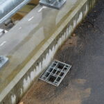 地覆横引き(貫通)管 掃除蓋 グレーチング仕様 排水桝