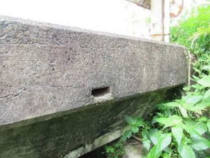 地覆横引 既設